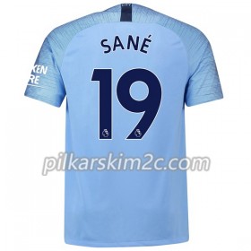Koszulka Manchester City Sane 19 Główna 2018-2019 - Koszulki Piłkarskie